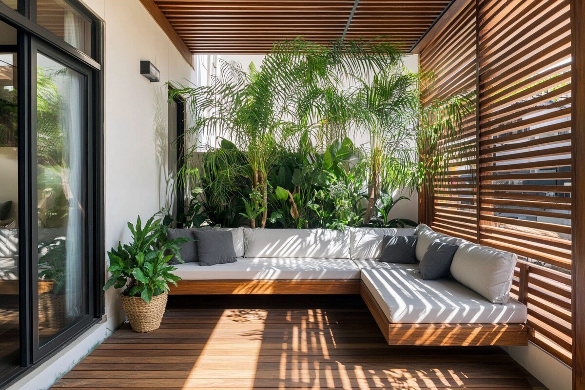 Tropical Balcony Design